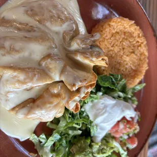 Ground Beef Chimichanga