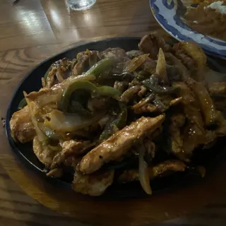 Chicken and Shrimp Fajitas