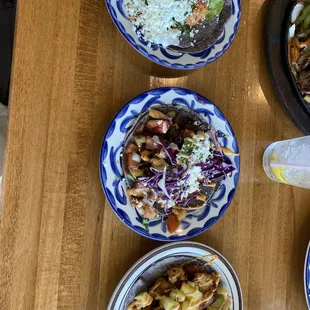 Three tacos - 6$ each