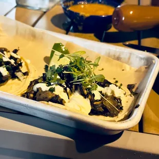 Mushroom tacos