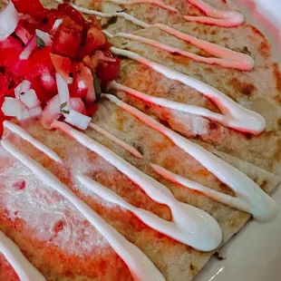 Ole Bay Shrimp Quesadillas