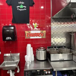 a kitchen with stainless steel appliances