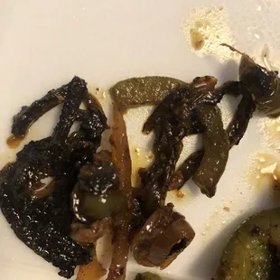 A lot of burnt veggies today. :-(