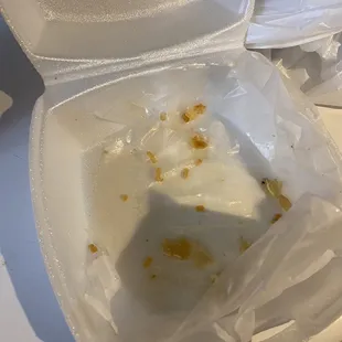 Empty gizzard box lol