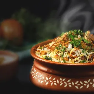 Our mouthwatering Awadhi style biryani will blow your taste buds