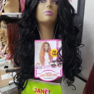 Just 1 of many 40% off LACE WIG  The CURLS