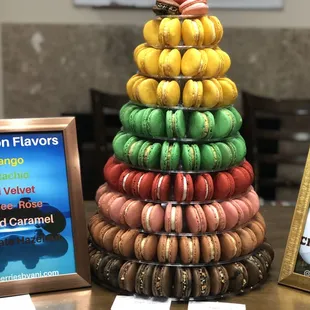 10 Tier Macaron Tower, perfect treats for any occasion or events