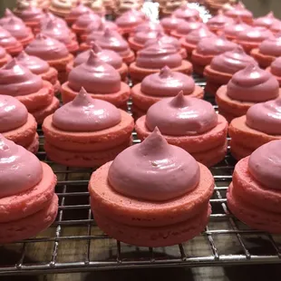 Strawberry Lemonade Macarons