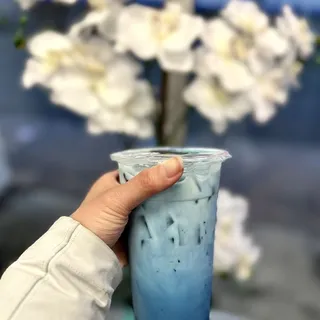 Butterfly Pea Milk Tea