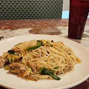 Singapore Curry Rice Noodle w/o curry per my request