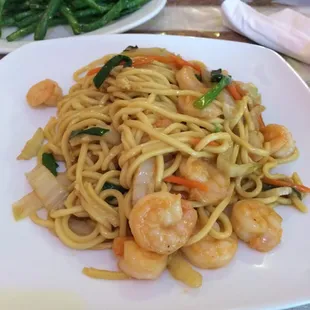 Angel Egg Noodles w. Shrimp