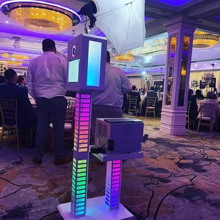 Our Sleek LED Booth