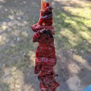 Barbecue Pork Stick, $2