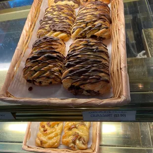 Chocolate croissants