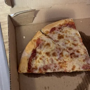 No pepperoni to be found on this pizza.