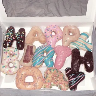 Custom donuts