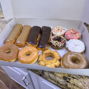 Regular dozen donuts
