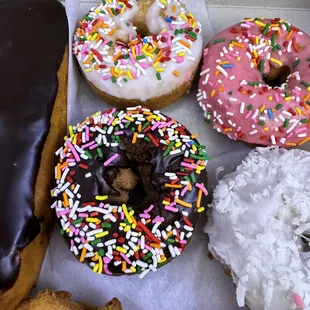 Decorated donuts