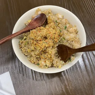 Shrimp fried rice