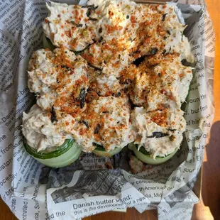 Cucumber Tuna Rolls