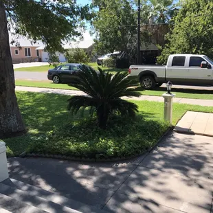 Parking is right out front.