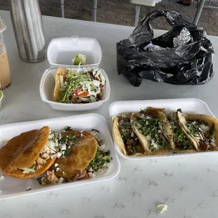 Tacos, Gordita, torta