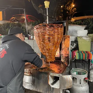 Al pastor spit