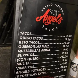 Menu.