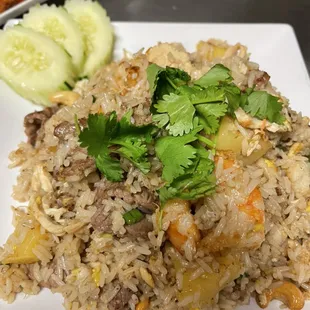 Pineapple fried rice