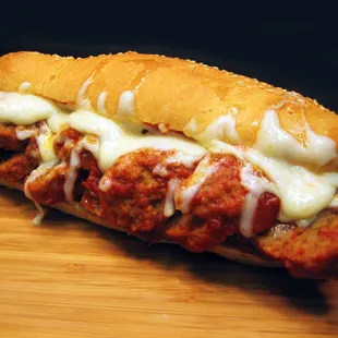 Meatball Sub w/ Provolone $7.25
