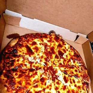 Large cheese pizza