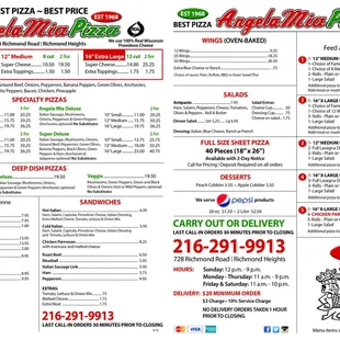 menu, sushi and sashimi