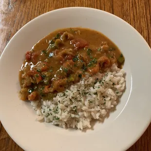 Crawfish etouffee