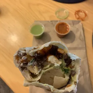 California style burrito (grande)