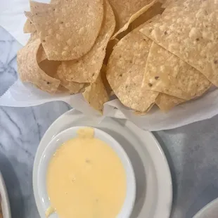 Chips and queso