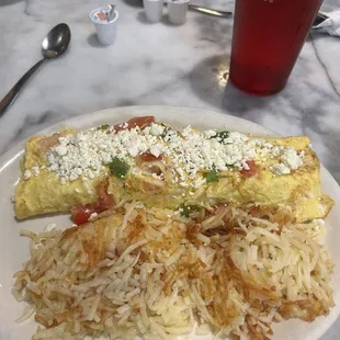 feta omelette