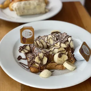 French toast banana &amp; Nutella