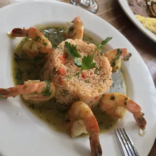 Camarones A La Cilantro