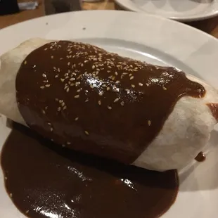 Chicken Mole Burrito