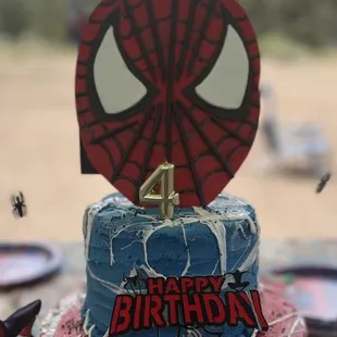 Spider-man Cake!