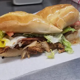 a chicken sandwich