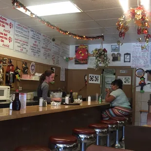 The counter... Come on in.
