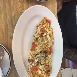 Veggie omelette $6.10