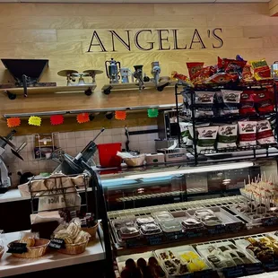 a view of the deli counter