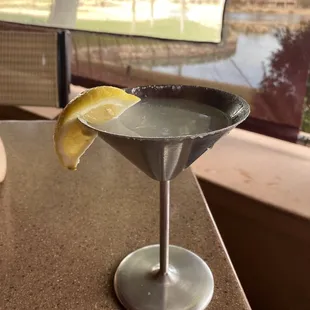 Lemon drop martini