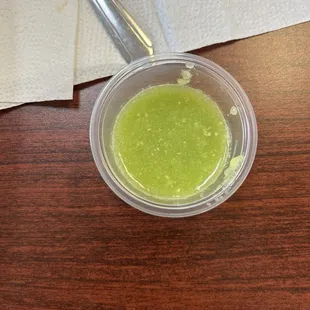 Neon Green Salsa Verde