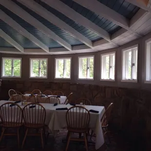 Inside upstairs