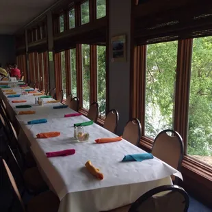 Downstairs dining room