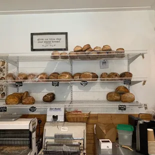 bagels, interior