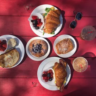 Blueberry Danish Croissant